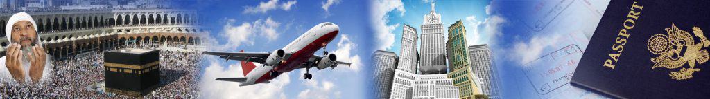 Hajj, Umrah, Airlines Reservations, Bookings, Business Visa, Tourist Visa from USA
